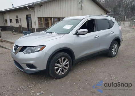 2016 Nissan Rogue Sv from USA, damaged, VIN KNMAT2MV9GP704972